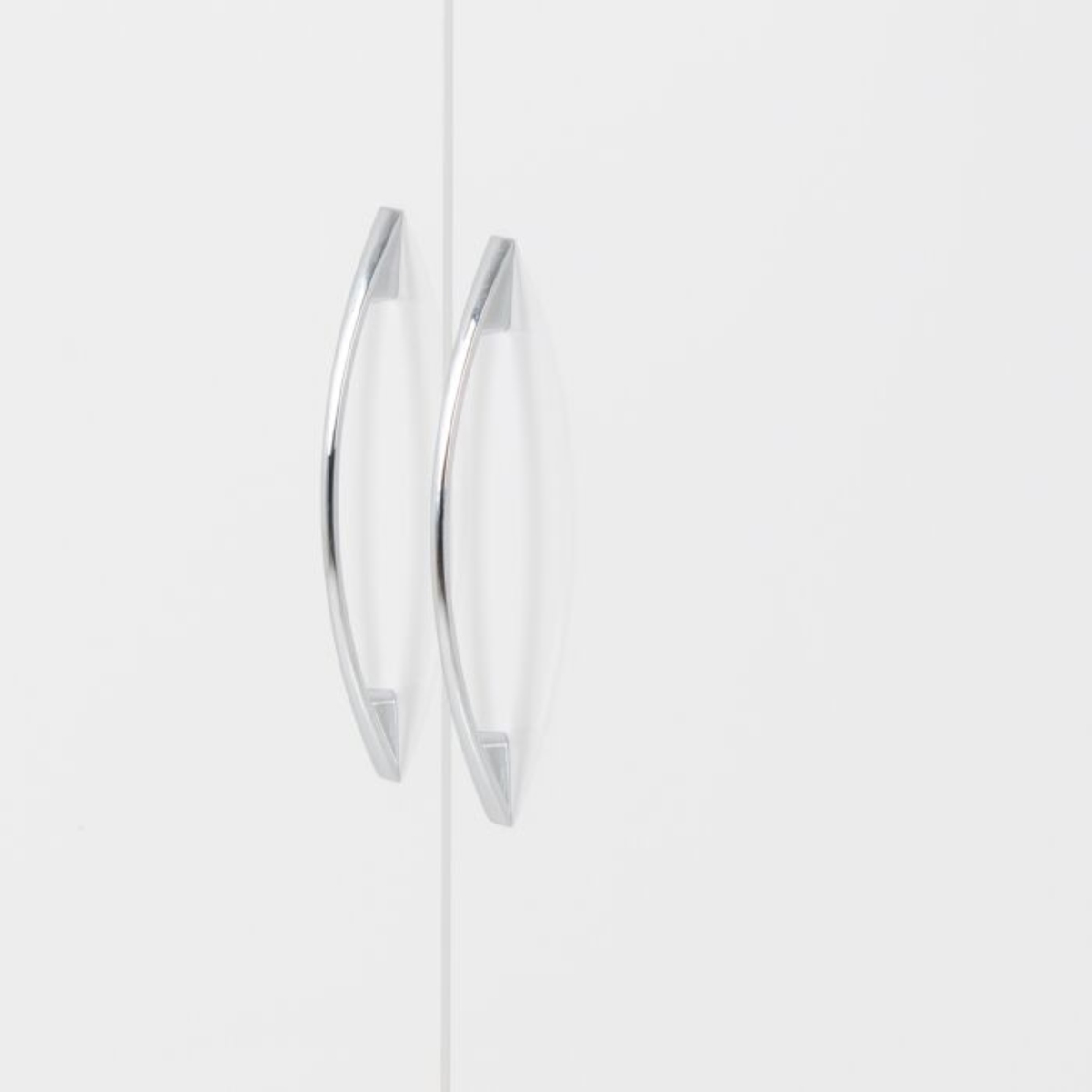Nevada 2 Door Corner Wardrobe – White Gloss Finish