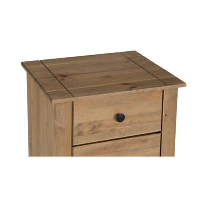 Panama 5 Drawer Chest – Natural Wax Finish