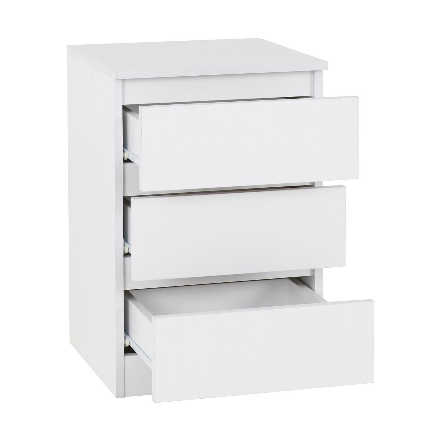 Malvern 3 Door Wardrobe Bedroom Set White
