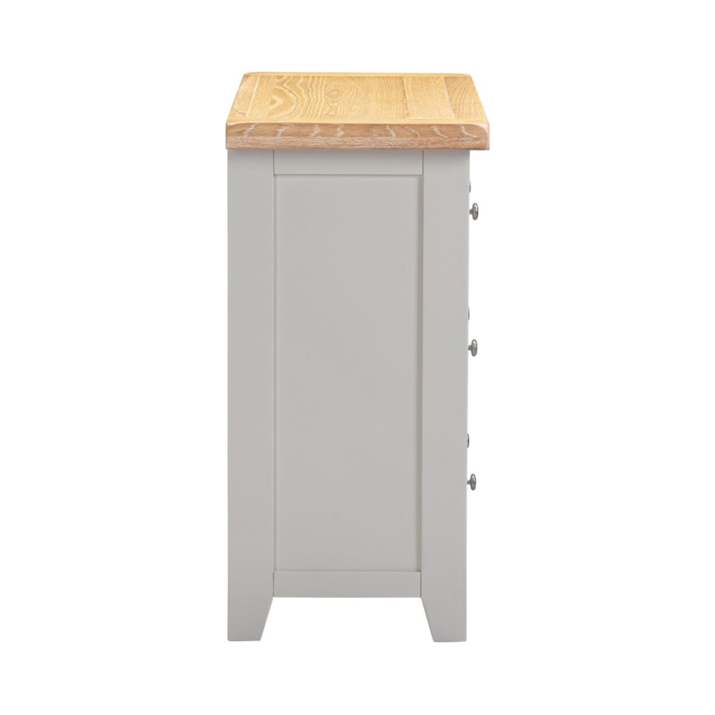 Windsor 3 Drawer Chest – Pebble Grey & Oak