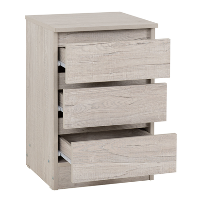 Malvern 4 Door Wardrobe Bedroom Set Urban Snow