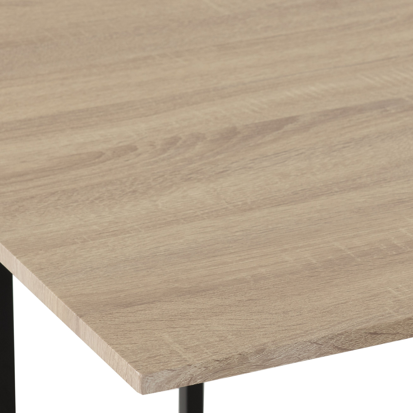 Kent 1+4 Stowaway Dining Set - Sonoma Oak/Black