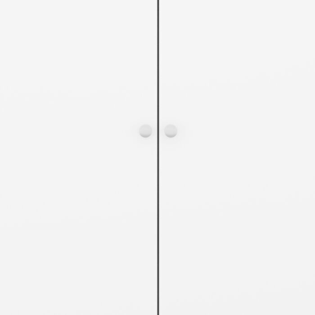 Denver 2 Door Wardrobe – White Gloss