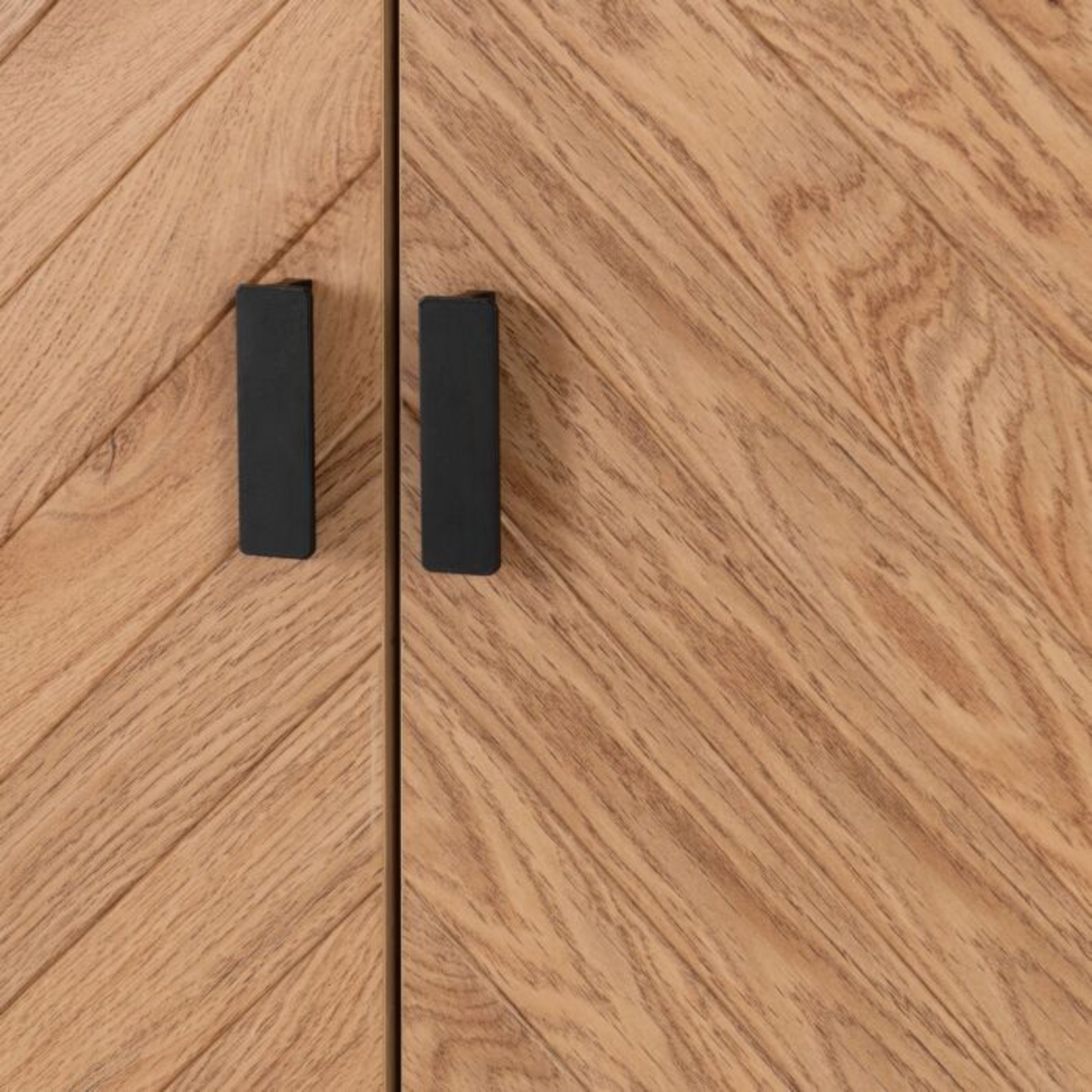 Leon 2 Door 1 Drawer Wardrobe – Medium Oak Effect