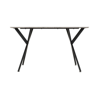 Athens Rectangular Dining Table – Concrete Effect
