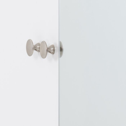 Denver 4 Door 2 Drawer Mirrored Wardrobe – White Gloss