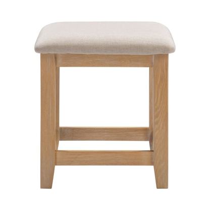 Windsor 3 Drawer Dressing Table Set – Natural Oak