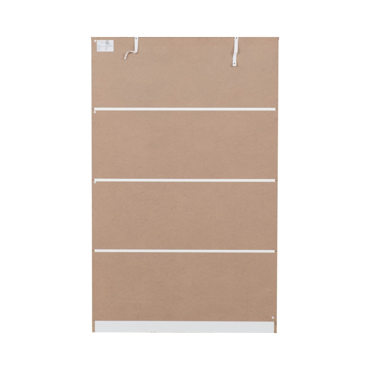 Dakota 3 Door Wardrobe – White