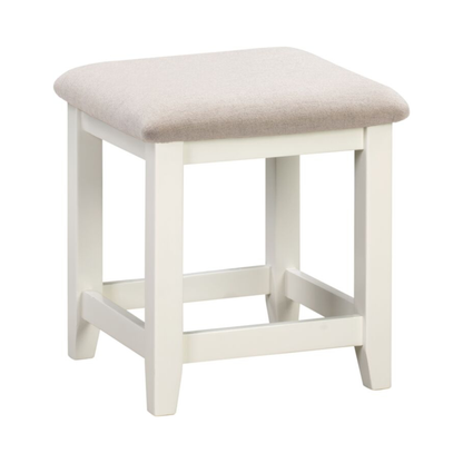 Windsor 3 Drawer Dressing Table Set – Ivory & Oak