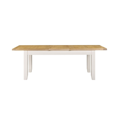 Windsor Large Extending Dining Table Ivory Oak 180–230cm
