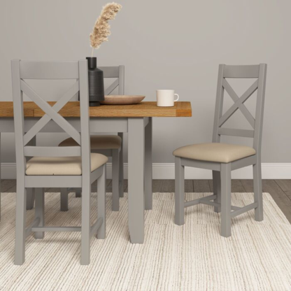 Windsor Large Extending Dining Table Pebble Grey Oak 180–230cm