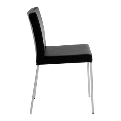 Pair Of Lago Black Chairs