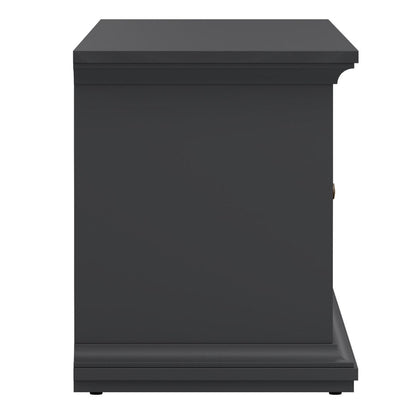 Paris TV-unit 2 frame Doors in Matt Grey