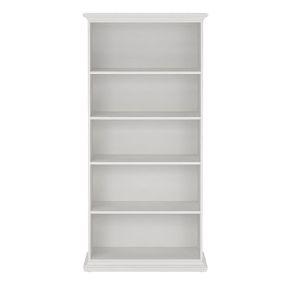 Paris Tall Bookcase in White