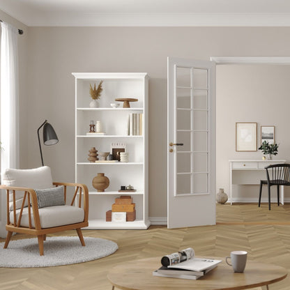 Paris Tall Bookcase in White