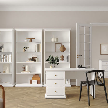 Paris Tall Bookcase in White