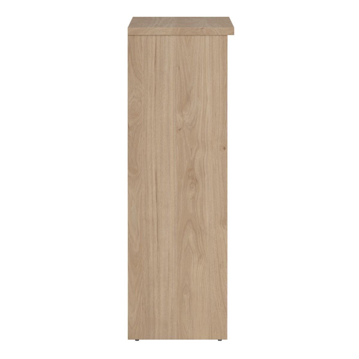 Naia Shoe Cabinet with 2 Flip Down Doors 1 Door and 1 Drawer in Jackson Hickory Oak
