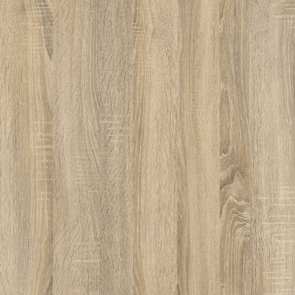 Oslo Leaning Bookcase 1 Drawer in White and Oak