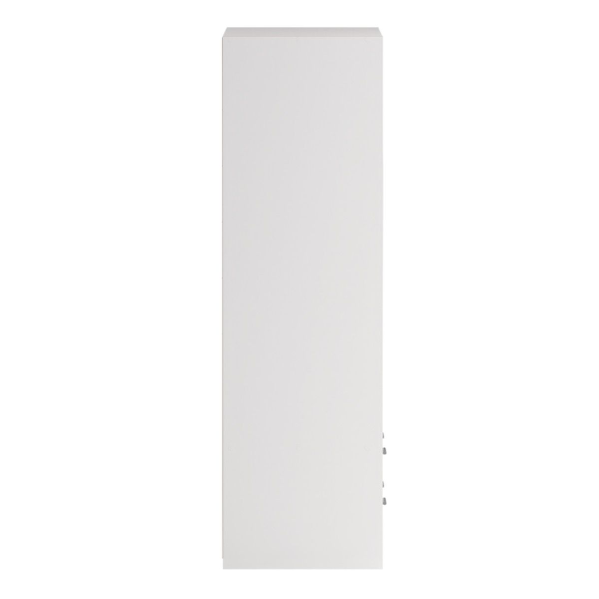 Line Wardrobe with 2 Sliding Doors and 4 Drawers in White