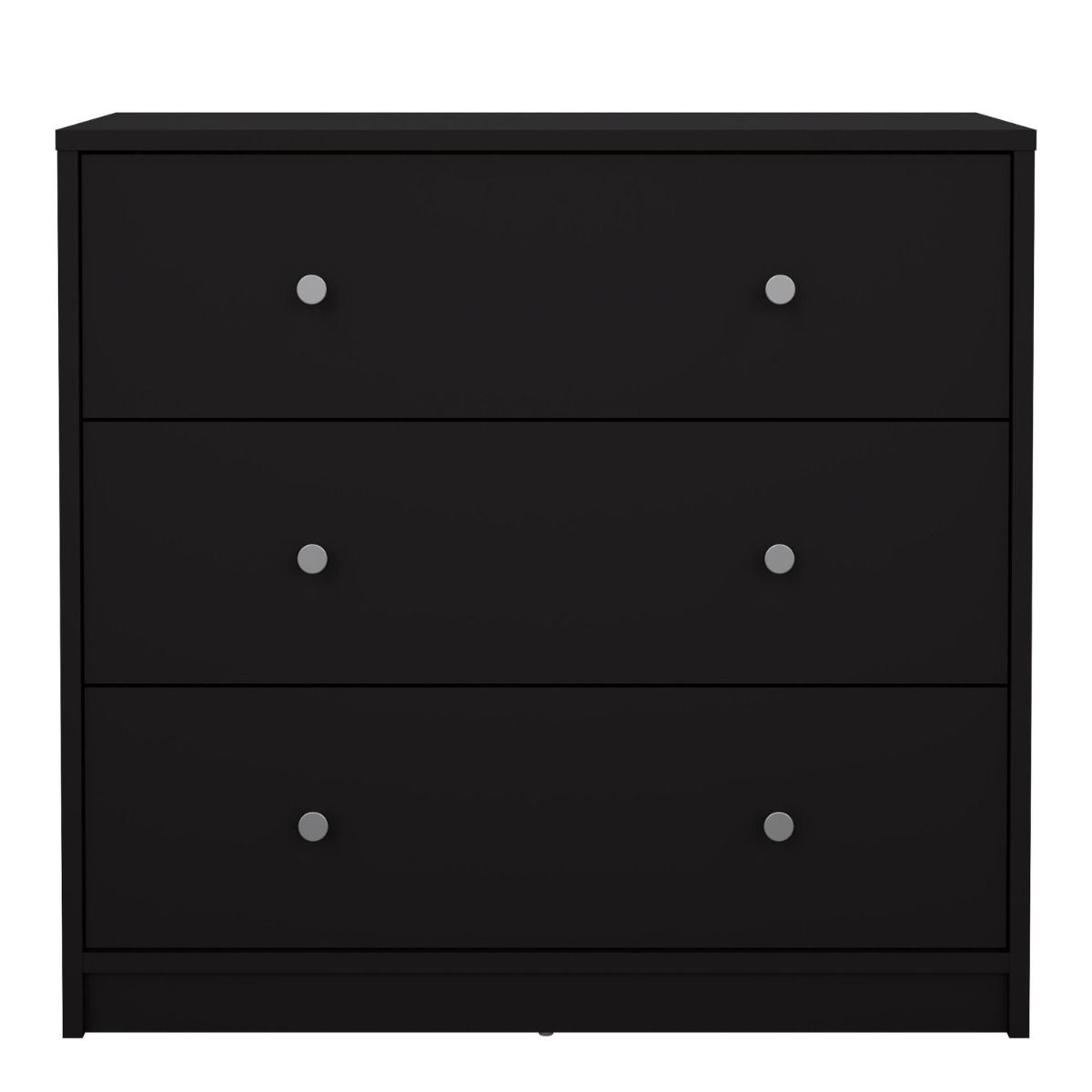May Chest of 3 Drawers in Black