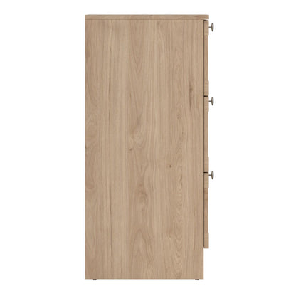 Brande Chest with 3 Frame Drawers in Jackson Hickory