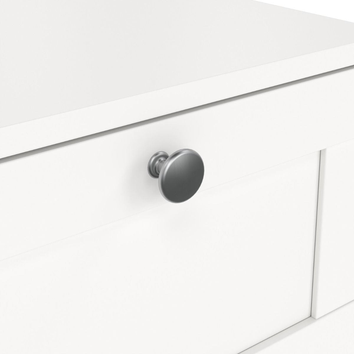 Brande Nightstand with 1 Frame Drawer in White