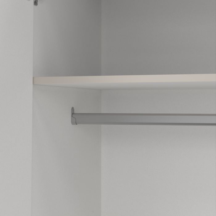 Sprint Wardrobe with 4 Doors + 3 Drawers in Cashmere