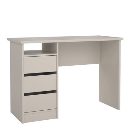 Function Plus Desk 3 Drawers in Cashmere