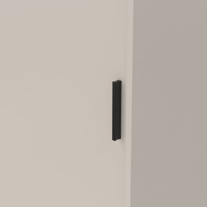 Naia Wardrobe with 1 Sliding Door 1 Std Door & 3 Drawers in Cashmere