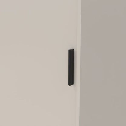 Naia Wardrobe with 1 Sliding Door 1 Std Door & 3 Drawers in Cashmere
