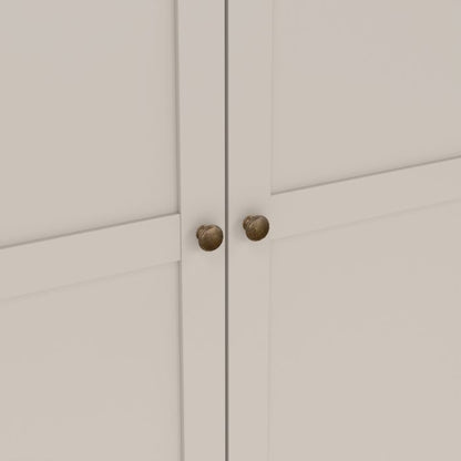 Paris Wardrobe with 2 Doors in Cashmere