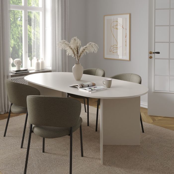 Family Dining table 100x200cm in Cashmere