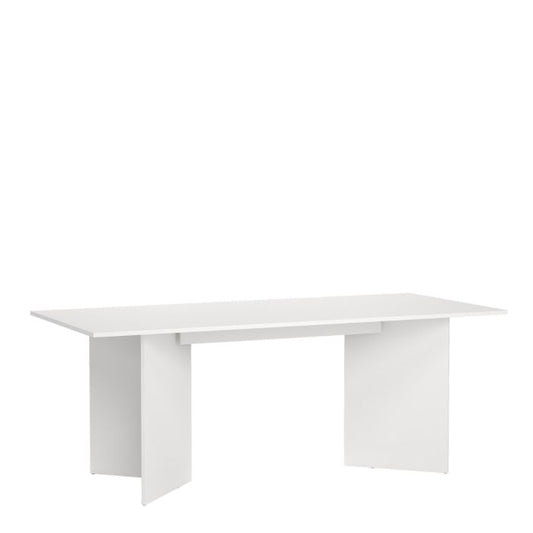 Family Dining table 90x200cm in White