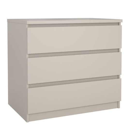 Naia Chest of 3 Drawers in Cashmere