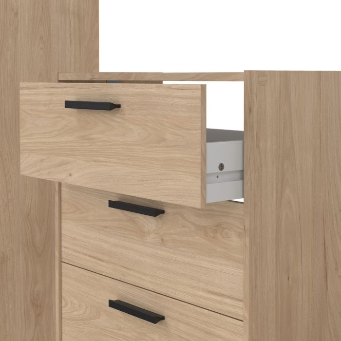 Escape Wardrobe, Chest and Nightstand in Jackson Hickory