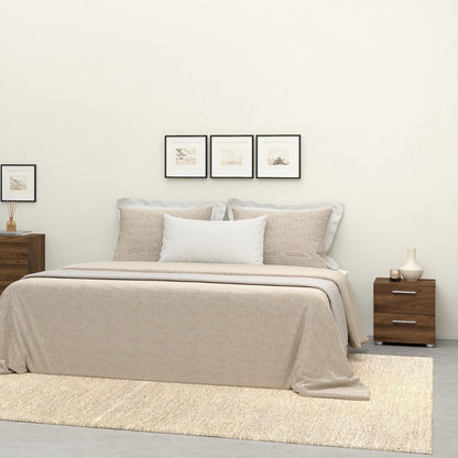 Pepe Bedside 2 Drawers in Truffle Oak