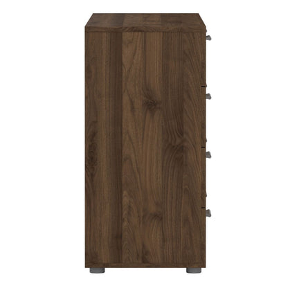 Pepe Wide Chest of 8 Drawers in Walnut