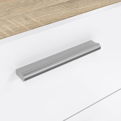 Chest of Drawers UK | Pepe Wide 8 Drawer Chest – Oak & White High Gloss