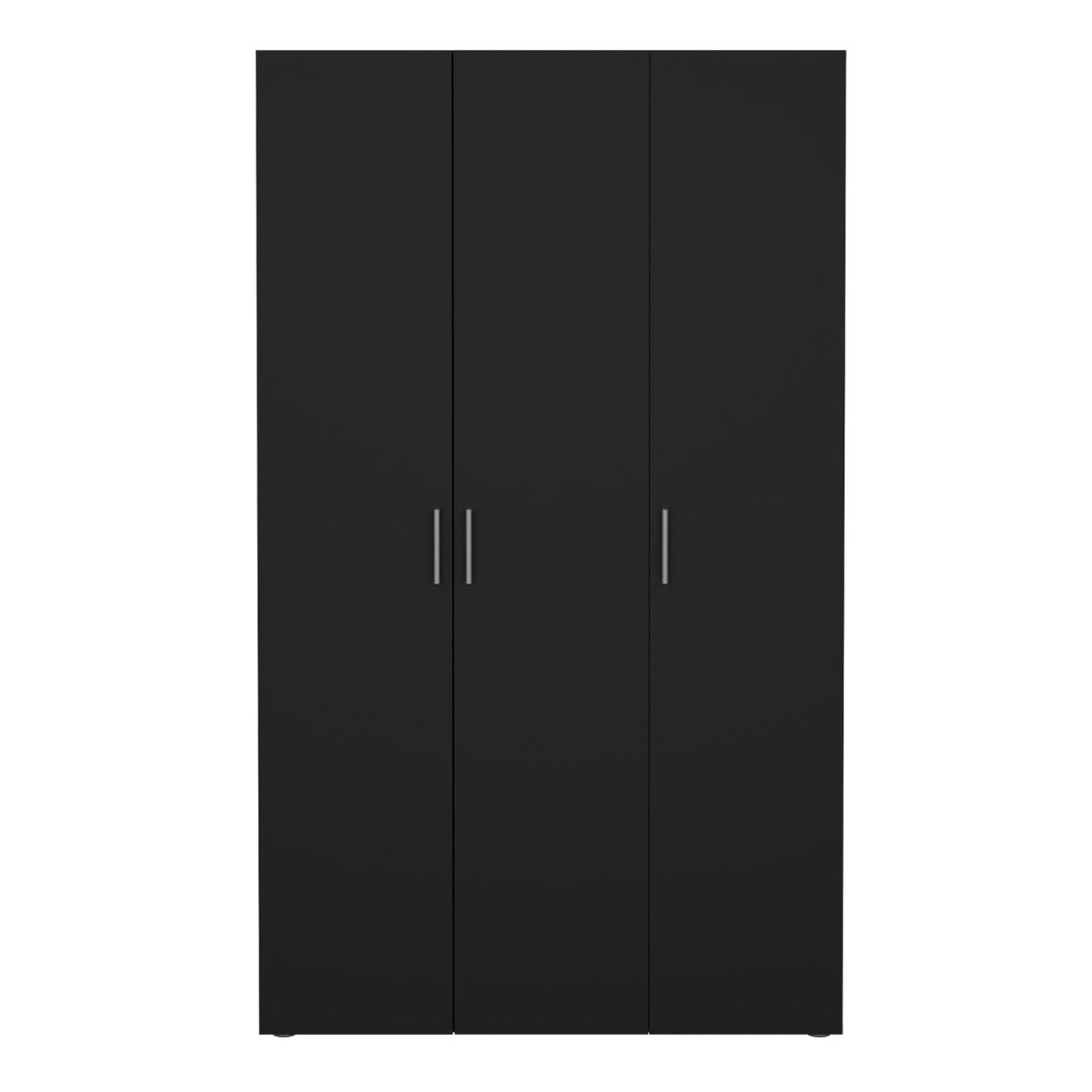Pepe Wardrobe with 3 Doors in Black