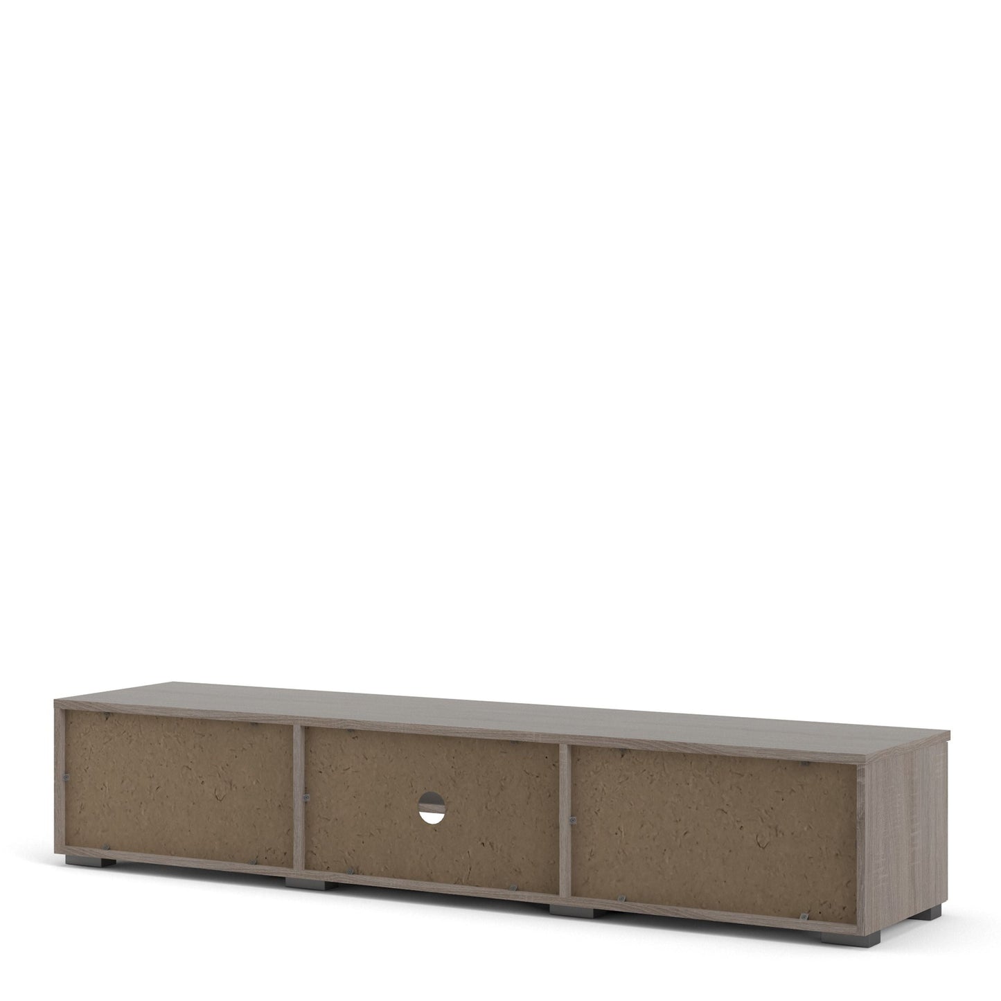 Match TV Unit with 2 Drawers and 2 Shelves in Truffle Oak