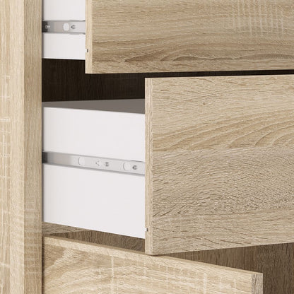 Prima Bookcase 1 Shelf with 2 Drawers and Doors in Oak