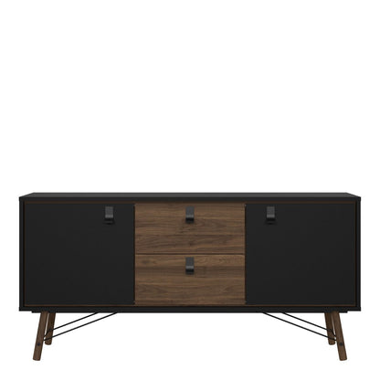 Ry Sideboard 2 Doors 2 Drawers in Black Walnut