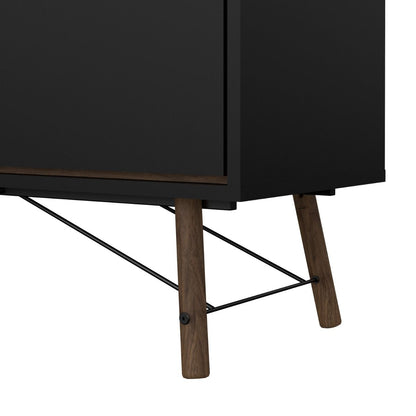Ry Sideboard 2 Doors 2 Drawers in Black Walnut