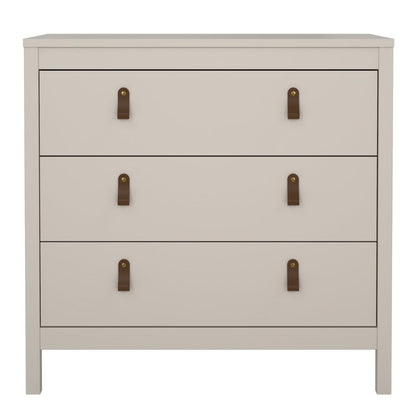 Barcelona Chest 3 Drawers in Cashmere