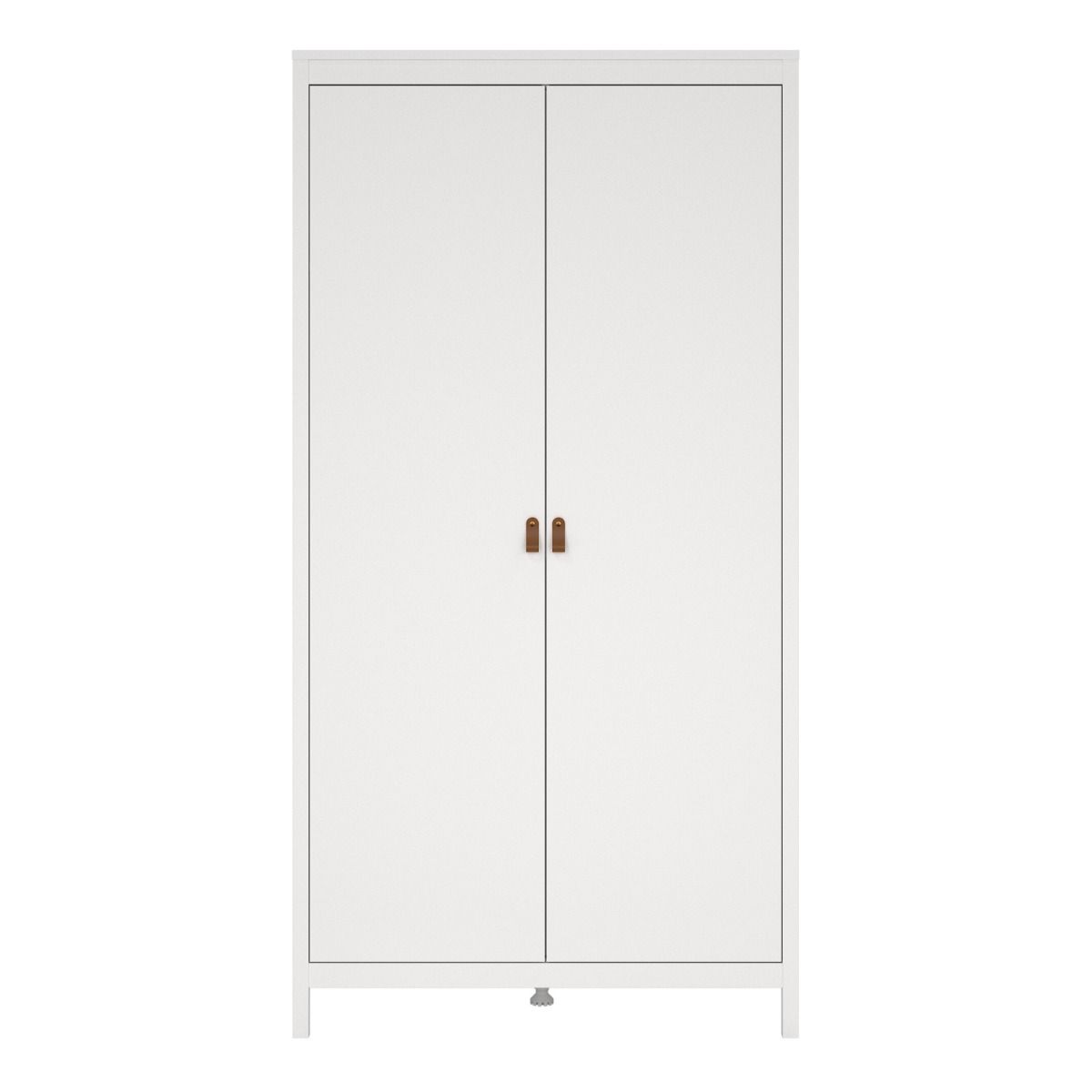 Barcelona Wardrobe with 2 Doors in White