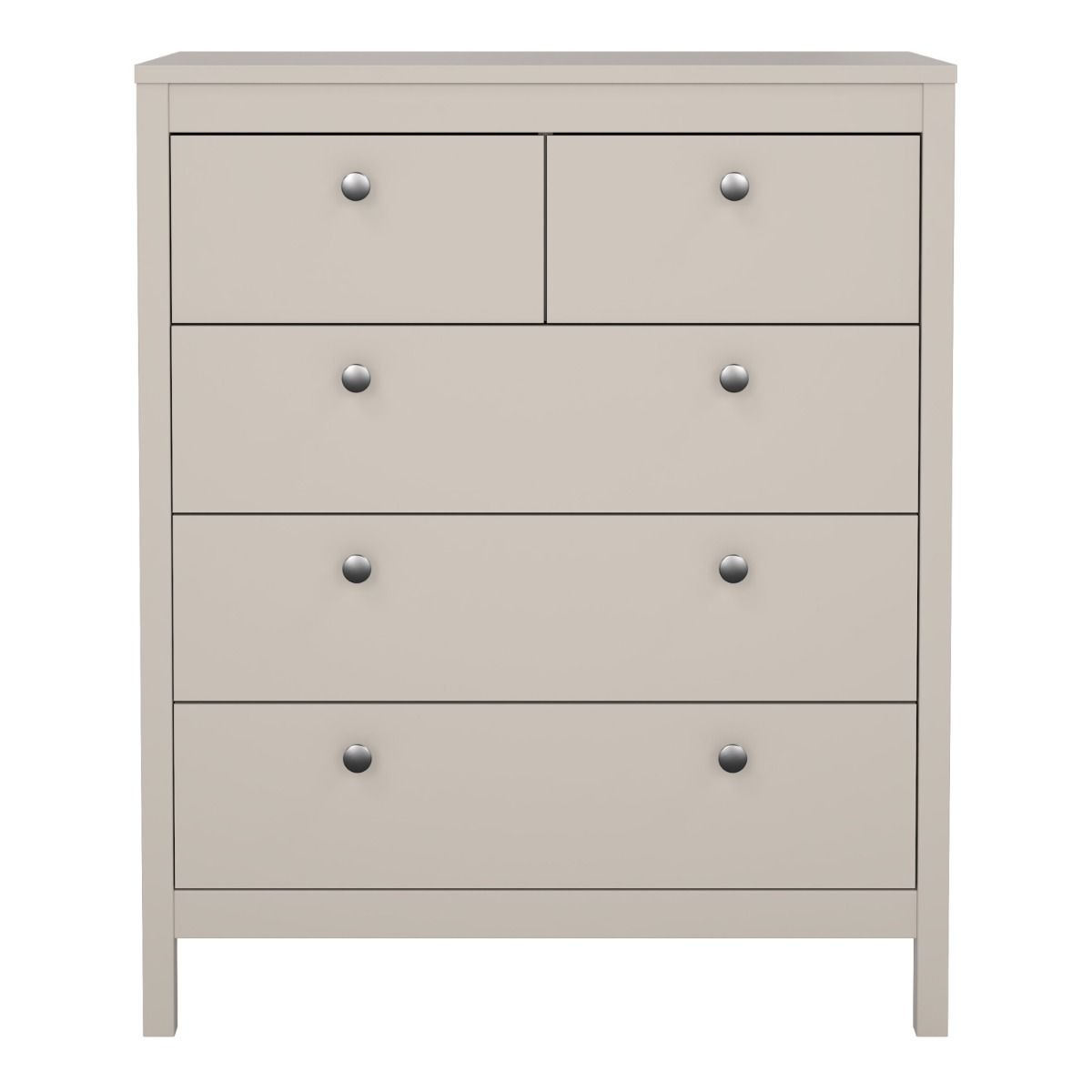Madrid Chest 3+2 Drawers in Cashmere