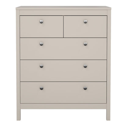 Madrid Chest 3+2 Drawers in Cashmere
