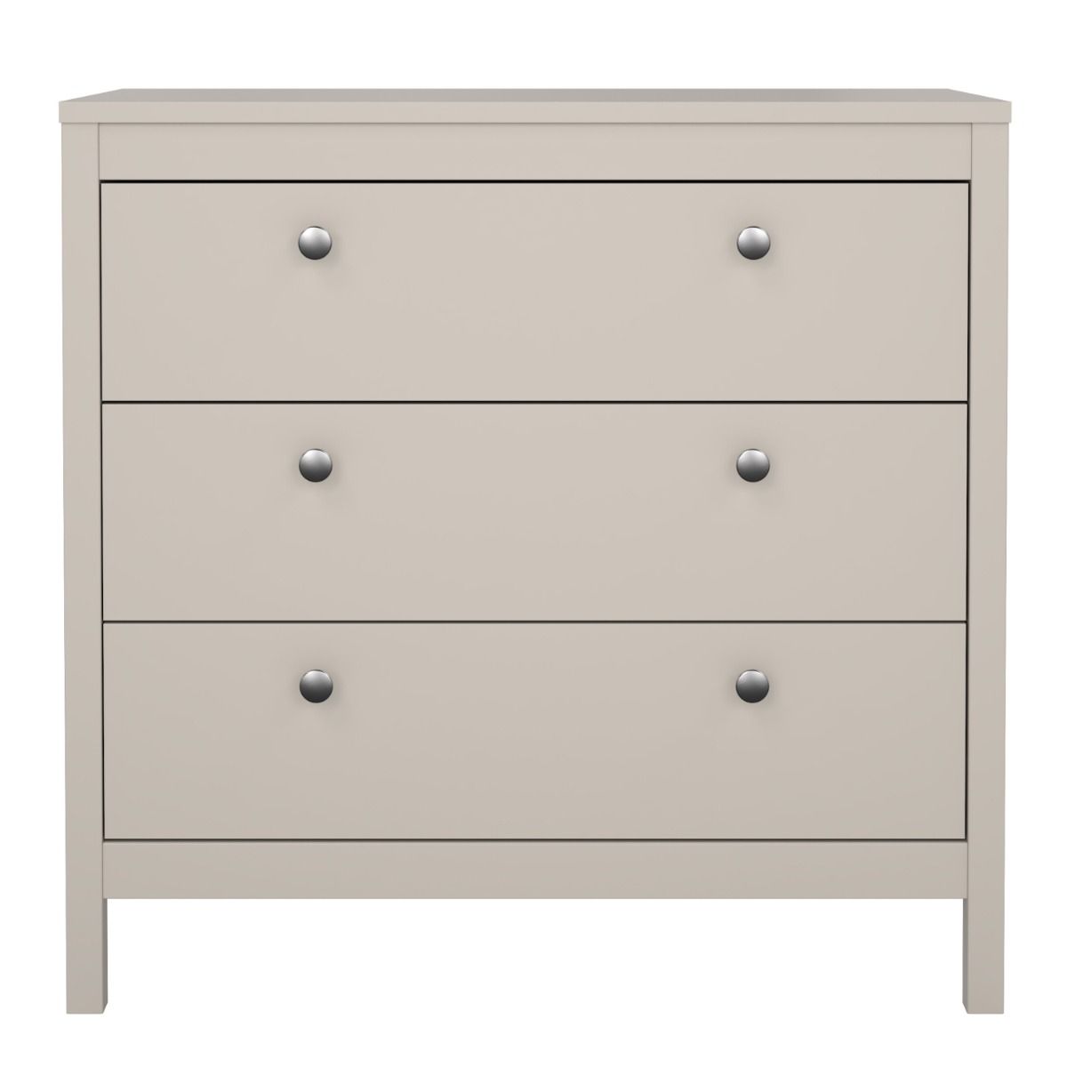 Madrid Chest 3 Drawers in Cashmere