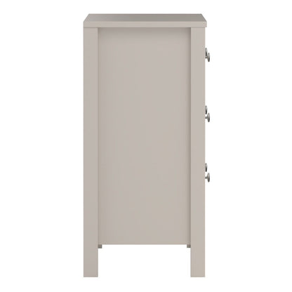 Madrid Chest 3 Drawers in Cashmere
