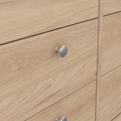 Madrid Double Dresser 4+4 Drawers in Jackson Hickory Oak